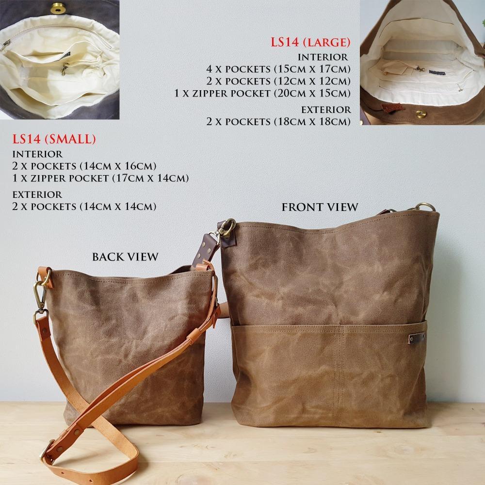 Small canvas sling online bag