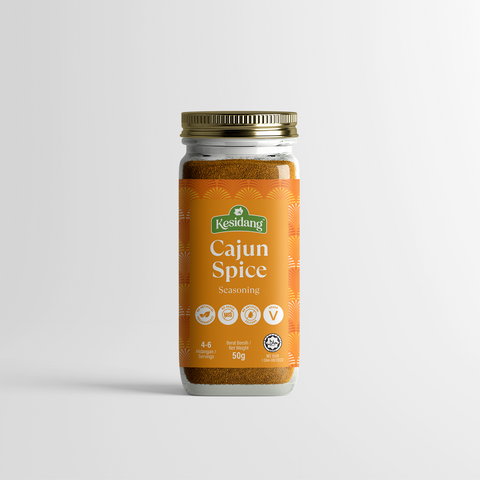 Kesidang Seasoning 50g Jar: Cajun Spice