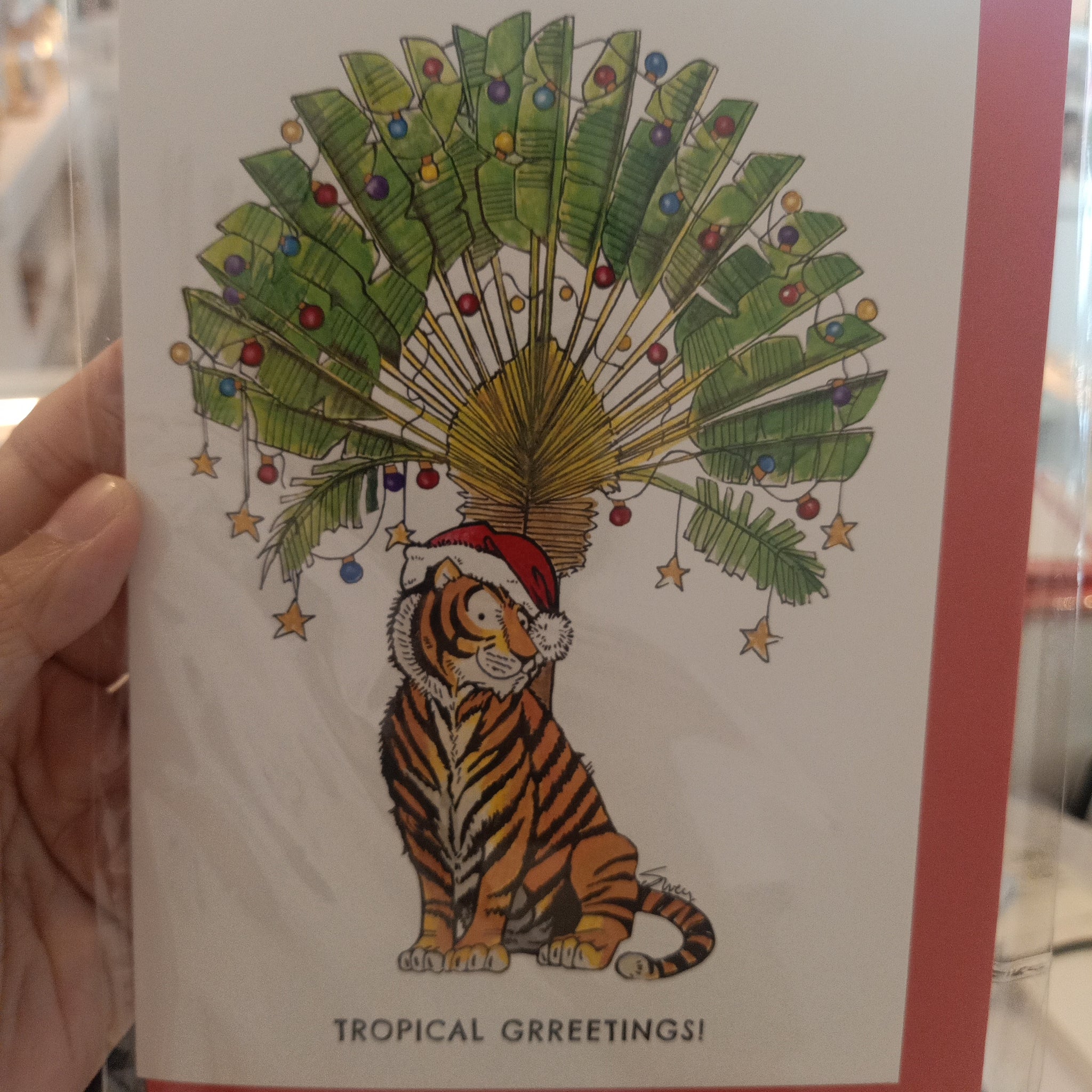 Pagoda Kingdom Greeting Card: Tropical Wishes