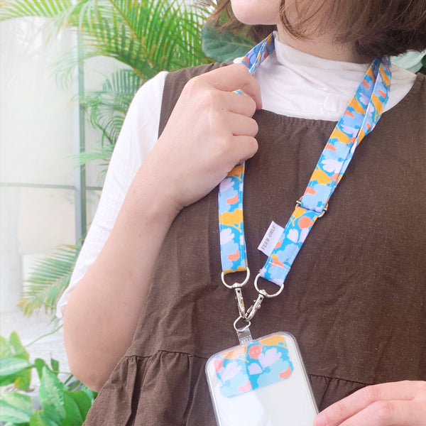 FERN ONLY: Fern Pattern Mobile Phone Pad & Lanyard Set