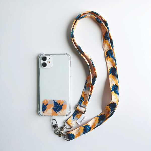 FERN ONLY: Fern Pattern Mobile Phone Pad & Lanyard Set