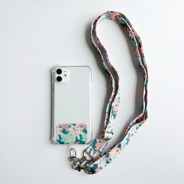 FERN ONLY: Fern Pattern Mobile Phone Pad & Lanyard Set