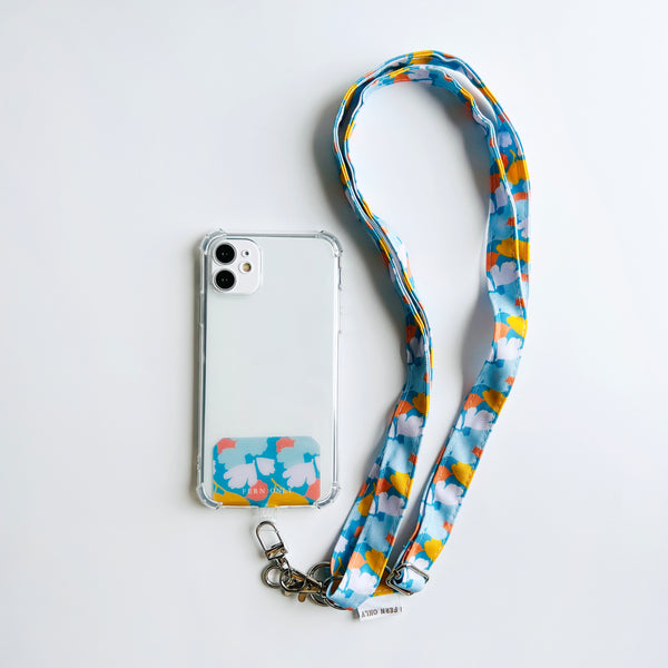 FERN ONLY: Fern Pattern Mobile Phone Pad & Lanyard Set