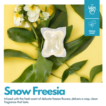 The Laundry Pods: Snow Freesia (Single Chamber)