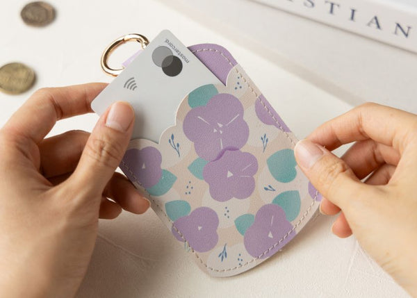 SOFT LIVING: Floral Coin and Card Wallet