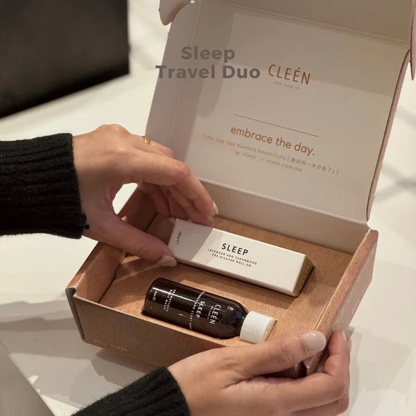 CLEEN Gift Set: Christmas Sleep Travel Duo