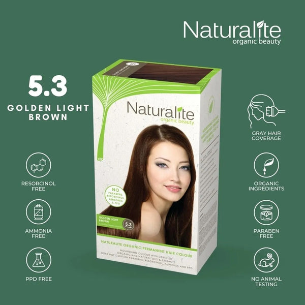 NATURALITE Organic Beauty Permanent Hair Colours Hair Dye