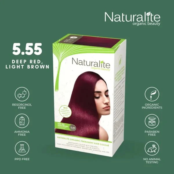 NATURALITE Organic Beauty Permanent Hair Colours Hair Dye