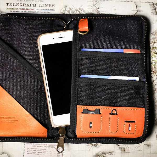 Iclea bag: Genuine Leather Passport Cover