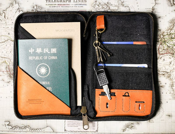 Iclea bag: Genuine Leather Passport Cover