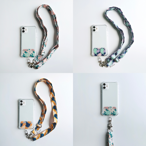 FERN ONLY: Fern Pattern Mobile Phone Pad & Lanyard Set