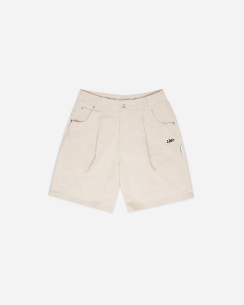 HdPc: Harvey Pleated Shorts (Beige)