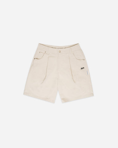 HdPc: Harvey Pleated Shorts (Beige)