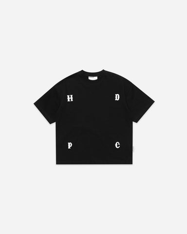 HdPc: Baseball Font Tee (Black)