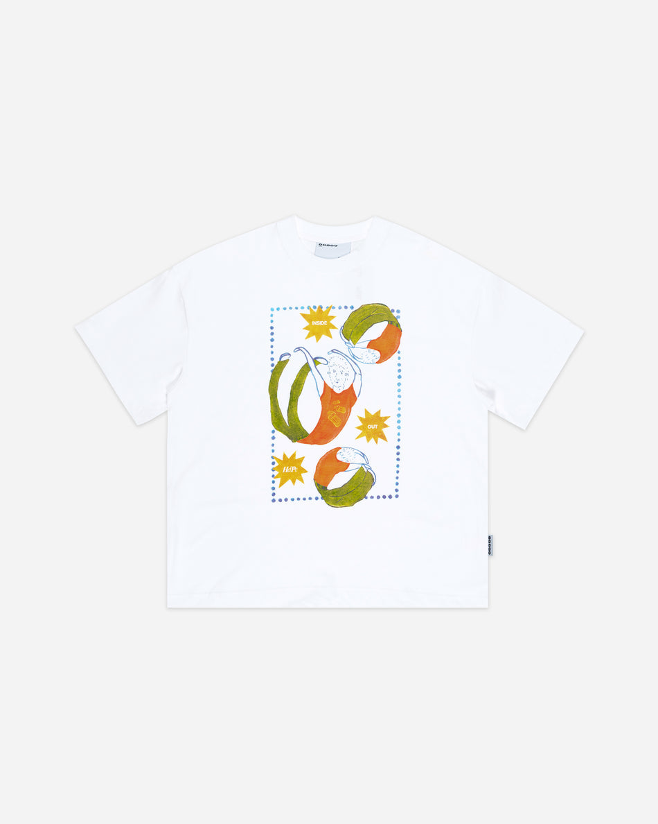 HdPc: Paper Human Tee (White)