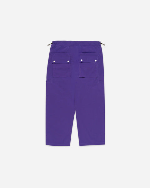 HdPc: Pleated Nylon Wide Pants (Purple)