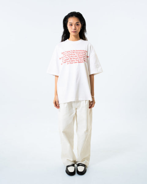 HdPc: Yourself Tee (Creme White)