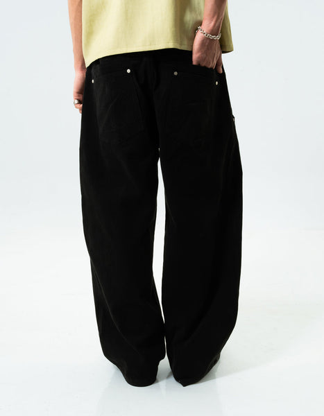 HdPc: Less Fancy Pleated Pants (Black)