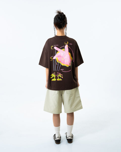 HdPc: Twisted Tee (Brown)