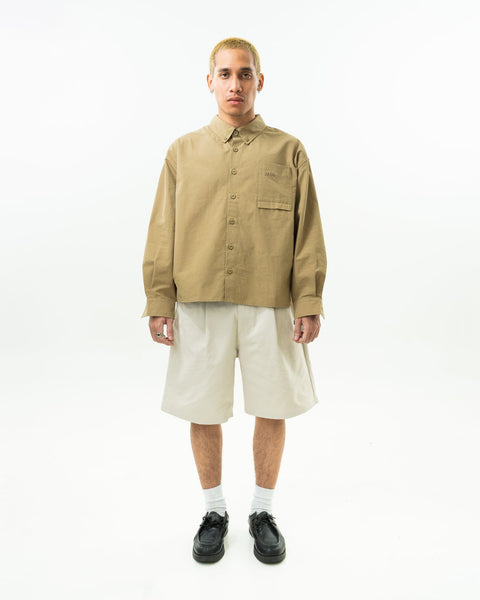 HdPc: Breezy Boxy Shirt (Dark Olive)