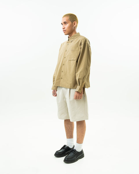 HdPc: Breezy Boxy Shirt (Dark Olive)