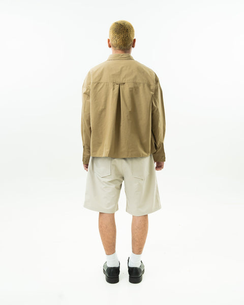 HdPc: Breezy Boxy Shirt (Dark Olive)