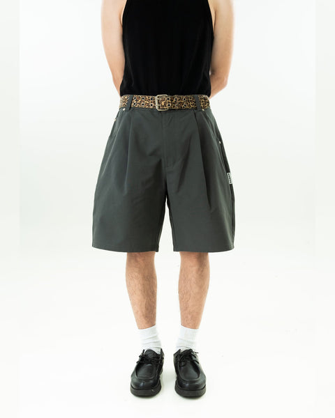 HdPc: Harvey Pleated Shorts (Black)