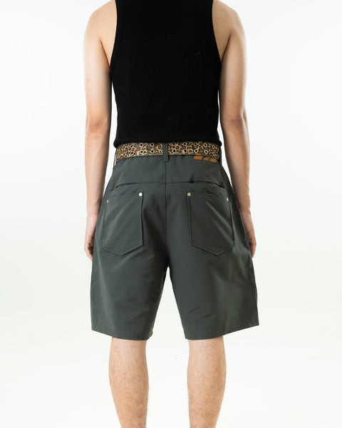 HdPc: Harvey Pleated Shorts (Black)