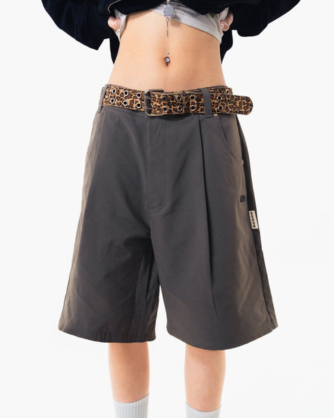 HdPc: Harvey Pleated Shorts (Black)