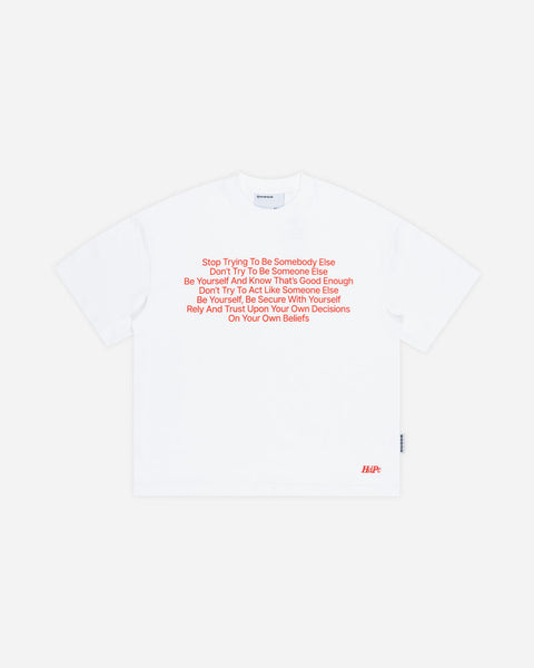 HdPc: Yourself Tee (Creme White)