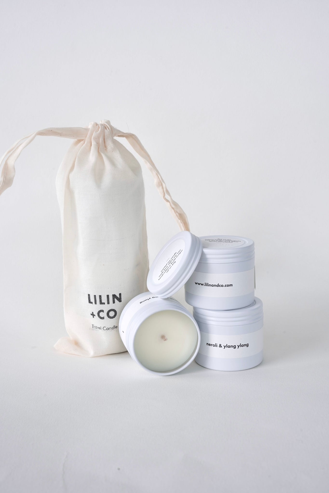 LILIN+CO Scented Candle: Travel Set