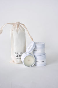 LILIN+CO Scented Candle: Travel Set