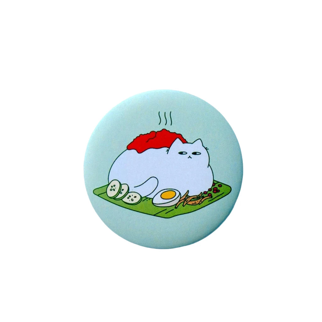 MOVING PENCIL DESIGN Button Badge