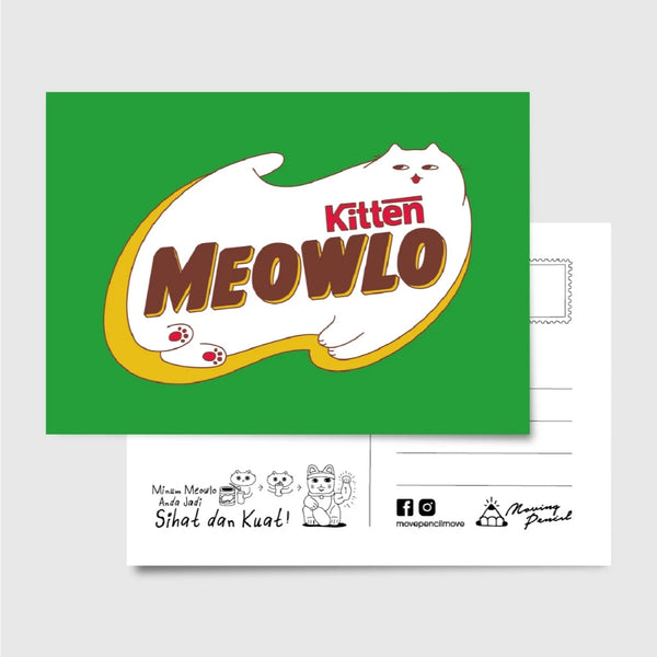 MOVING PENCIL DESIGN Postcard