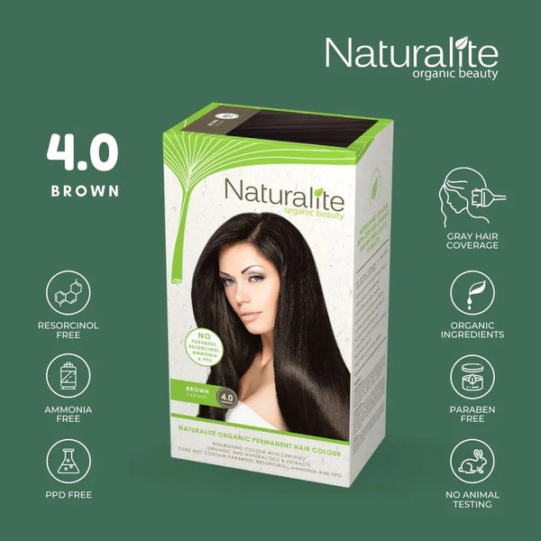 NATURALITE Organic Beauty Permanent Hair Colours Hair Dye