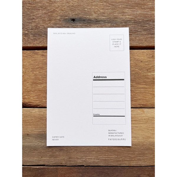 PAPERGRAMME Postcard