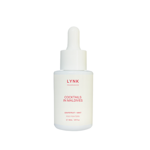 Lynk Fragrances Poo Fighters: Cocktails in Maldives (Grapefruit + Mint)