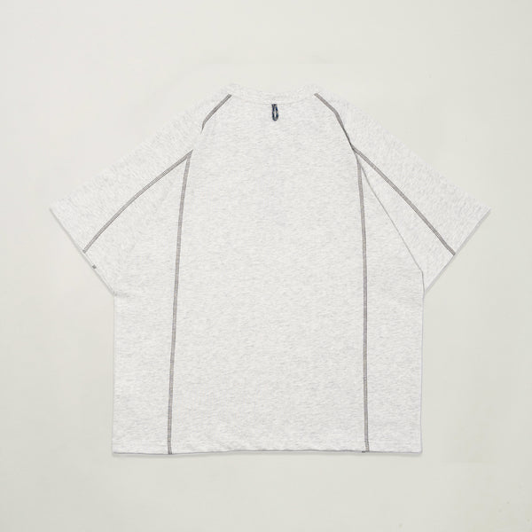 Goodtimes Wear: Splice Tee (Melange Grey)