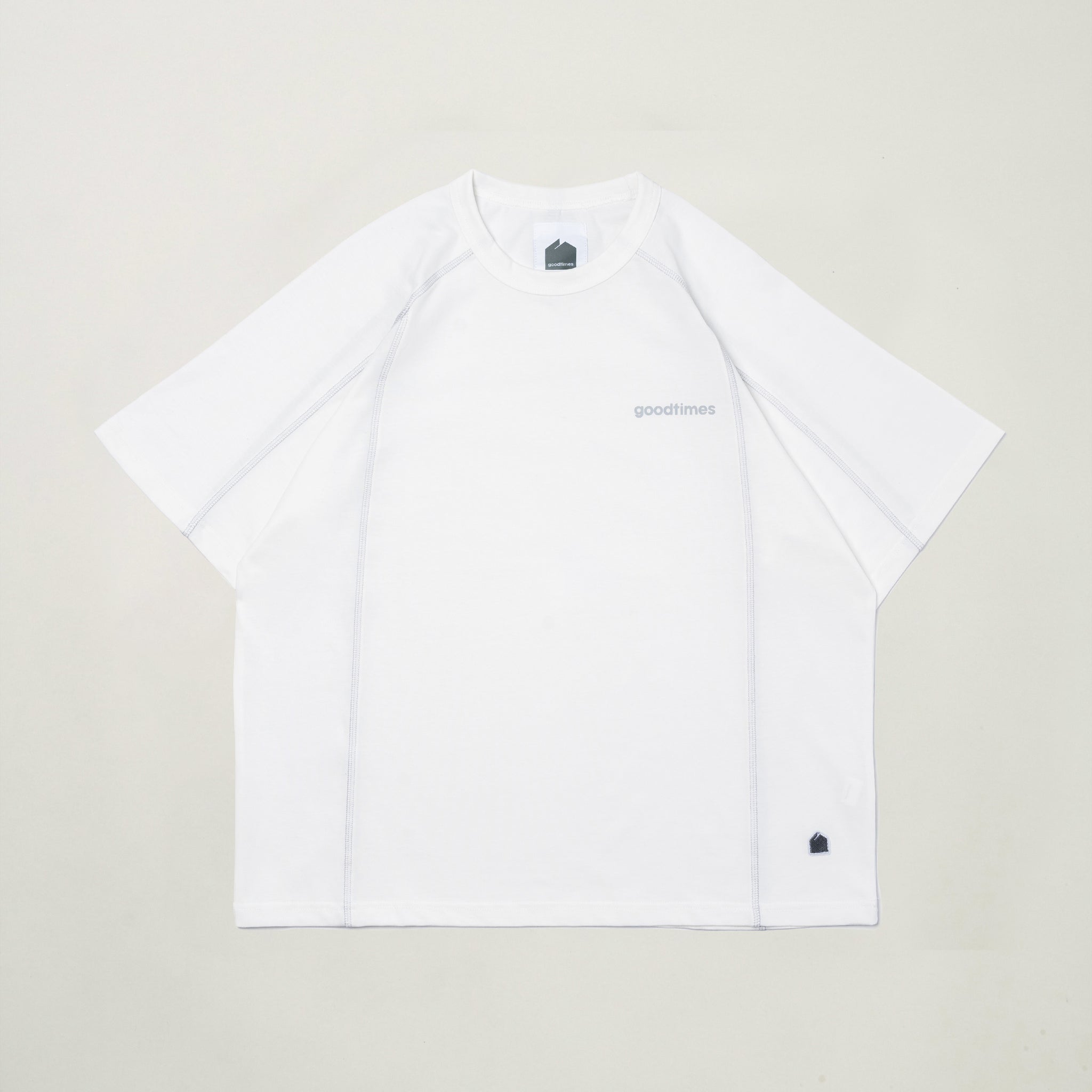 Goodtimes Wear: Splice Tee (Ivory)