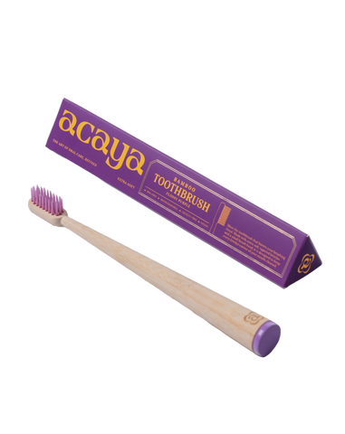 Acaya Toothbrush: Flossy Purple