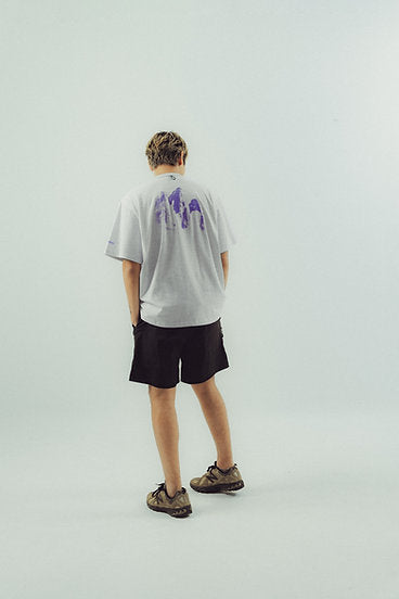 GOODTIMES WEAR Mountain Tee #01 (Melange Grey)