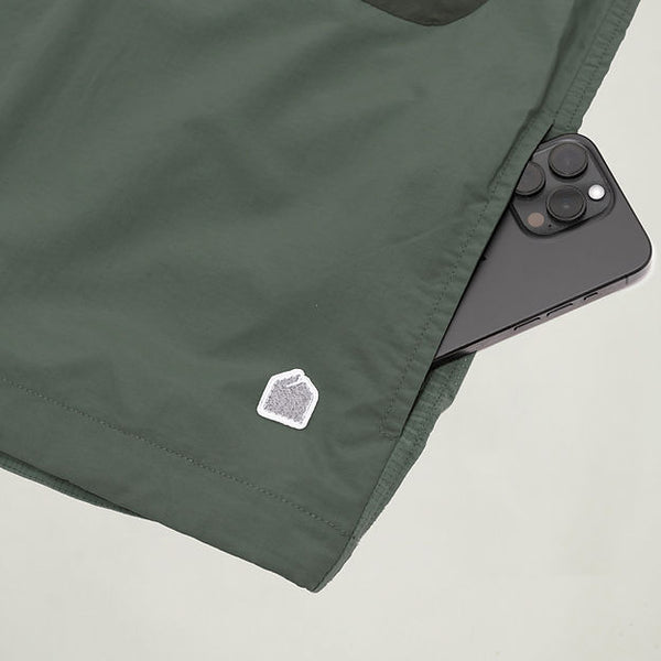 GOODTIMES WEAR Half Snap Pullover Shirt (Moss Green)