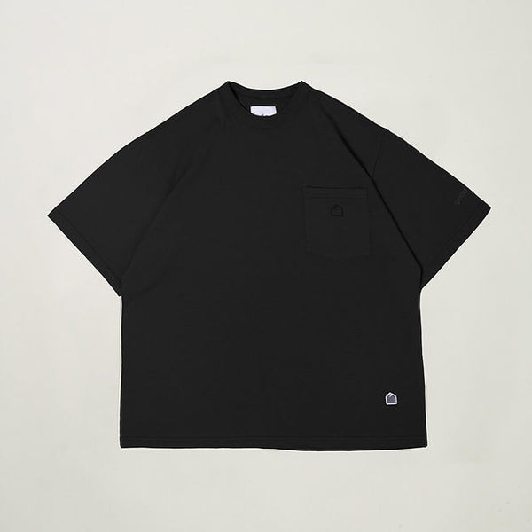 GOODTIMES WEAR Pigment Dyed Pocket Tee #02 (Black)