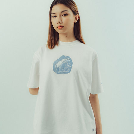 GOODTIMES WEAR Climb Tee #01 (White)