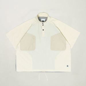 GOODTIMES WEAR Half Snap Pullover Shirt (Ivory)