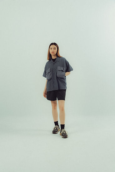 GOODTIMES WEAR Explorer Pocket S/S Shirt (Stone Gray)