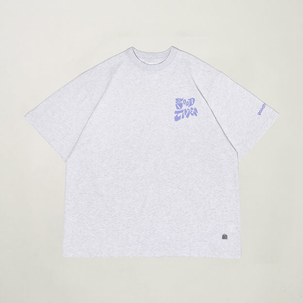 GOODTIMES WEAR Mountain Tee #01 (Melange Grey)