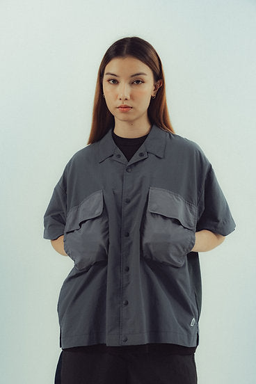 GOODTIMES WEAR Explorer Pocket S/S Shirt (Stone Gray)