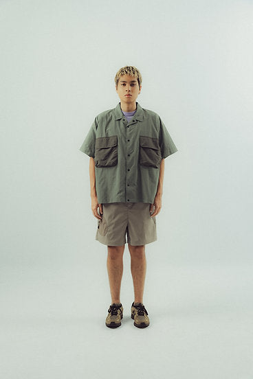 GOODTIMES WEAR Explorer Pocket S/S Shirt (Moss Green)