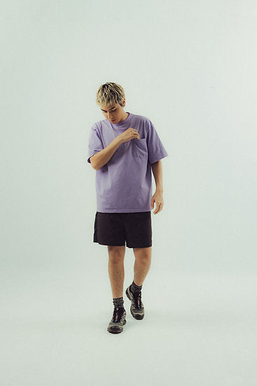 GOODTIMES WEAR Pigment Dyed Pocket Tee #01 (Dusk Purple)